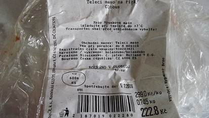Telecí řízky bez trojobalu