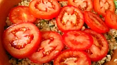 Bulgurové placky s lilkem (kibbeh)