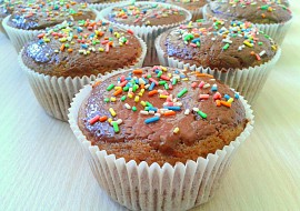 Čokoládové muffiny - hrníčkový recept (jednoducho mňamka :))