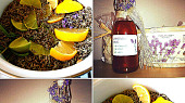 Domácí levandulový sirup