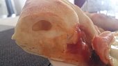 Naše luxus "korbáčková" pizza