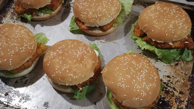Kuřecí burger