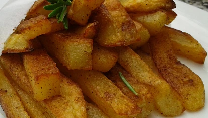 Paprikové hranolky s česnekem