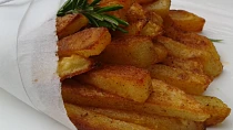 Paprikové hranolky s česnekem