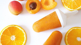 Pomerančovo-meruňkový nanuk