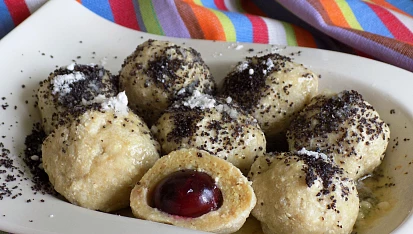 Švestkové kuličky z tofu