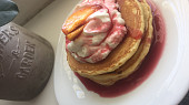 Typické 'American pancakes'