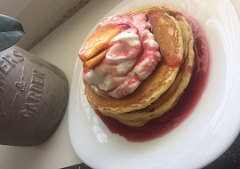 Typické 'American pancakes'