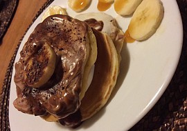 Typické 'American pancakes'