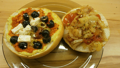 Balkánské krůtí hamburgry