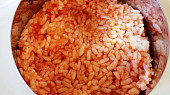 Barevná rýže s tuňákem