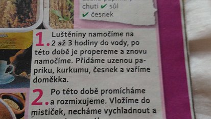 Luštěninová jíška do polévek bez tuku a bez mouky - taková moje  hrašková vychytávka pro děti