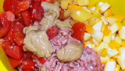 Mišmaš z mletého mix masa