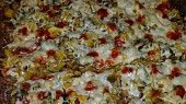 Pizza na cuketovém těstě bez mouky
