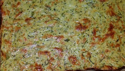 Pizza na cuketovém těstě bez mouky