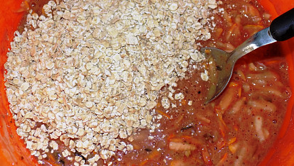 Placičky s kuřecími játry a cuketou