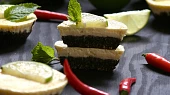 Tvarohové dortíčky s chilli a limetkami