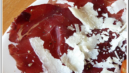 Carpaccio z italské sušené koňské svíčkové