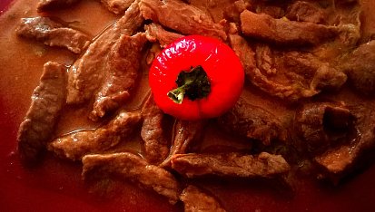 Ohnivé horké nudličky - Fiery hot noodles
