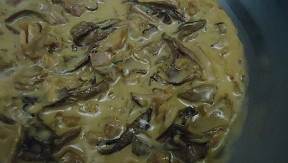 Pappardelle s hříbkovo-smetanovou omáčkou