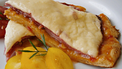 Pizza z rohlíků