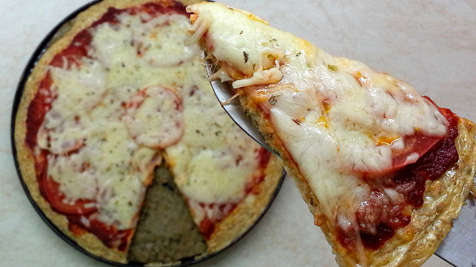 Zdravá pizza (tvarohovo-ovesná), Příchuť je jen a jen na vás! :)