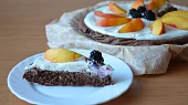 Fitness kakaový dortík s tvarohem
