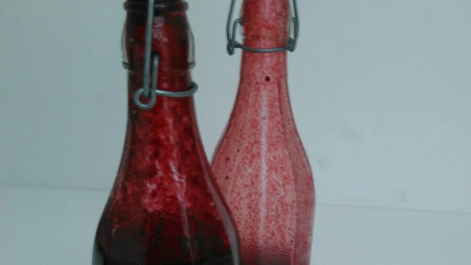 Ostružinový sirup s kávovým rumem