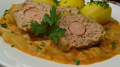 Plněná paprika na čínském zelí