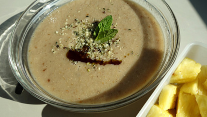 Smoothie miska, Smoothie miska banán-ananas-hruška