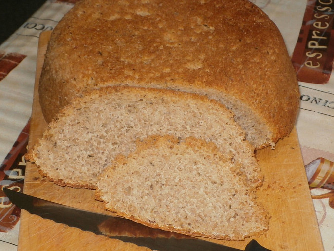 Světlý kváskový chléb, tak další chlebík vyzkoušený