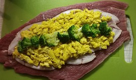 Vepřová roláda s brokolicí