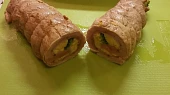 Vepřová roláda s brokolicí, Upečeno
