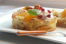 S broskvemi donut