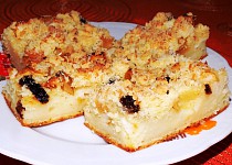 Jablkový koláč se sýrem