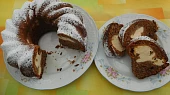 Kakaová bábovka s tvarohem, Kakaová bábovka s tvarohem