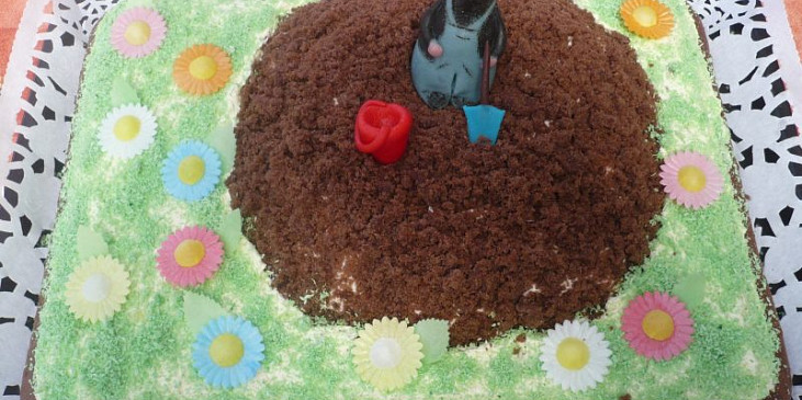 Krtkův dort k narozeninám