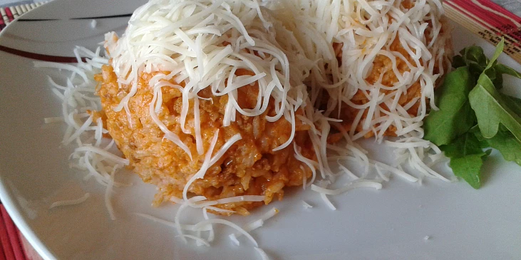 Rýžové rizoto s mletým masem