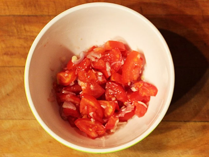 Čerstvá rajčatová salsa, Čerstvá rajčatová salsa Čerstvá rajčatová salsa, Čerstvá rajčatová salsa