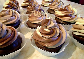 Čokoládové cupcakes