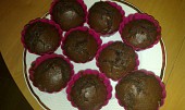 Double čokoládové muffiny