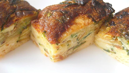 Frittata s cuketou