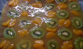 Mandarinkové -(kiwi) kostky