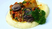 Ossobuco s houbami