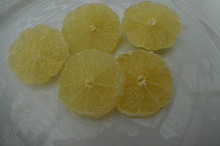 Šťáva z černého bezu - připravený citron