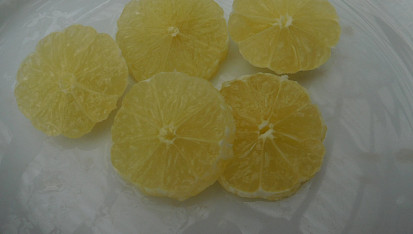 Šťáva z černého bezu, Šťáva z černého bezu - připravený citron