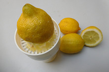 Šťáva z černého bezu - citrony  na vylisování