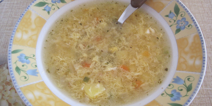 Uzená polévka se zeleninou