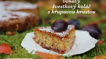 Voňavý švestkový koláč s křupavou krustou