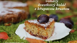 Voňavý švestkový koláč s křupavou krustou